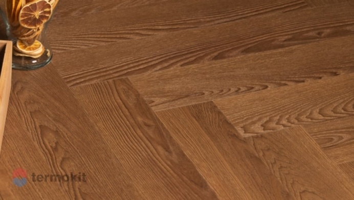 Кварцвиниловая плитка Vinilam Parquet Herringbone Паркет Винсент IS11200