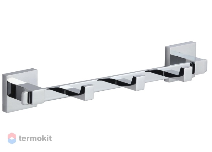 3 крючка на планке Savol хром S-06573A