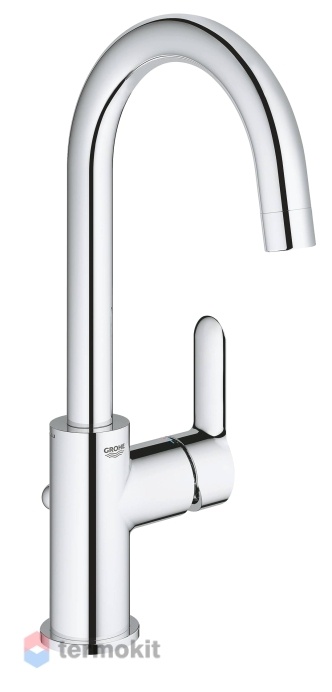 Смеситель для раковины GROHE BauEdge с донным клапаном 23760000