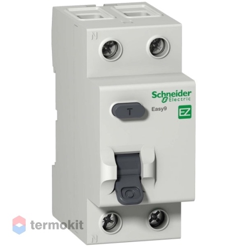 УЗО Easy9 2П 40А 30мА AC 230В Schneider Electric Артикул: EZ9R34240