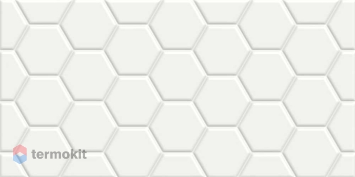 Керамическая плитка New Trend Edelweiss WT36EDW15 Hexagon White настенная 30x60