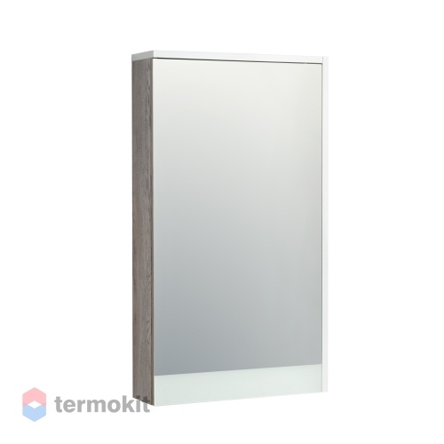 Зеркальный шкаф Aquaton Эмма белый/дуб наварра 1A221802EAD80