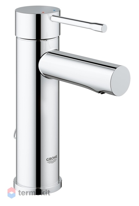 Смеситель для раковины Grohe Essence+ с цепочкой и низким изливом 32899001