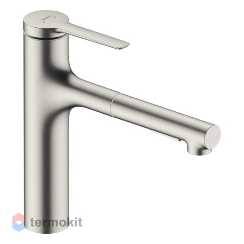 Смеситель для кухни Hansgrohe Zesis M33 сталь 74801800