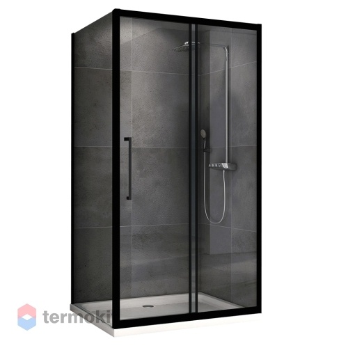 Душевой уголок ABBER Schwarzer Diamant 1950x1300x700 черный AG30130BH-S70B