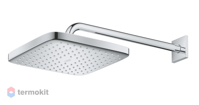 Верхний душ GROHE Tempesta 250 Cube хром/белый 26687000