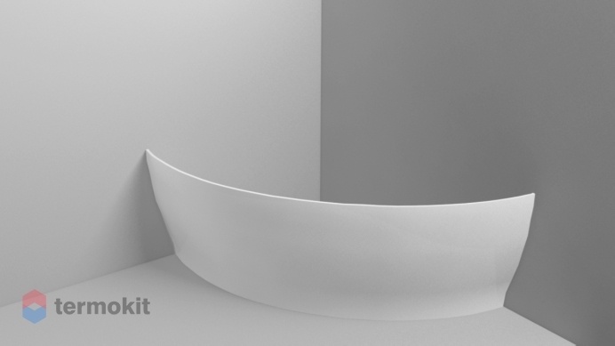 Панель фронтальная для ванны Цвет и Стиль Бореаль Белый НФ-00010807