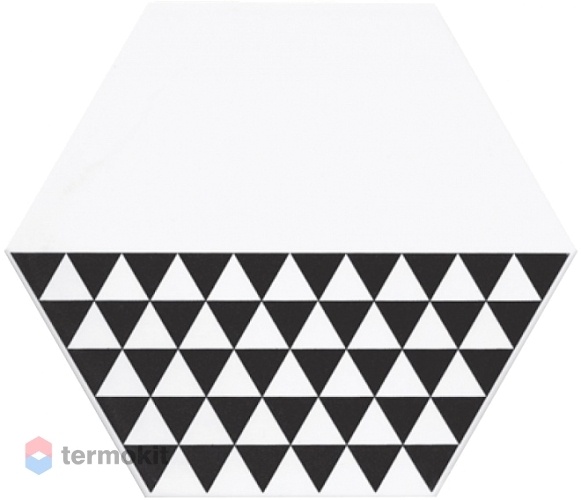 Керамическая плитка Kerama Marazzi Буранелли треугольники NT/A218/SG2300 Декор 20x23,1