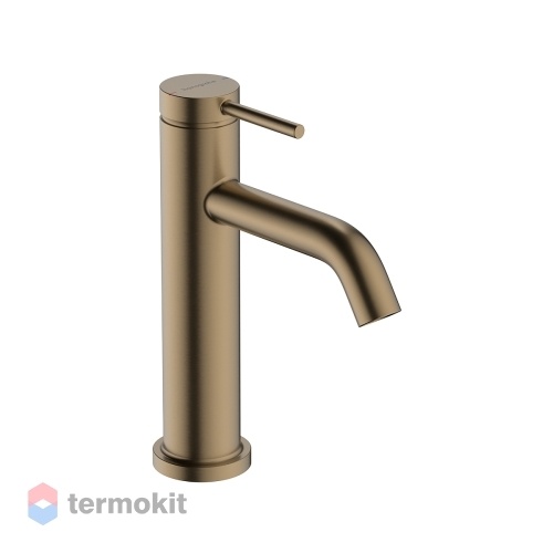 Смеситель для раковины Hansgrohe Tecturis S шлифованная бронза 73311140