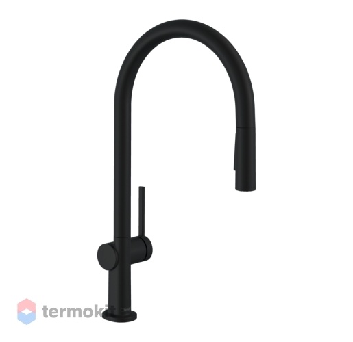 Смеситель для кухни Hansgrohe Talis M54 черный матовый 72842670