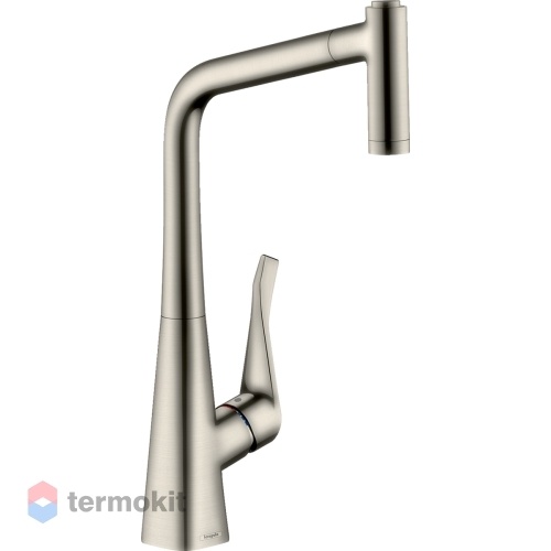 Смеситель для кухни Hansgrohe Metris M71 под сталь 73801800