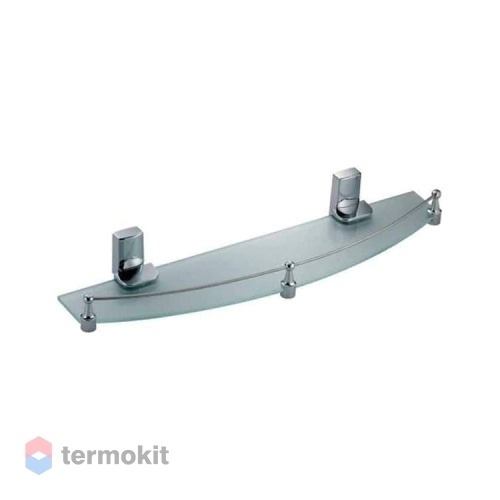 Полка стеклянная с бортиком WasserKRAFT Leine K-5044 УЦЕНЕННЫЙ