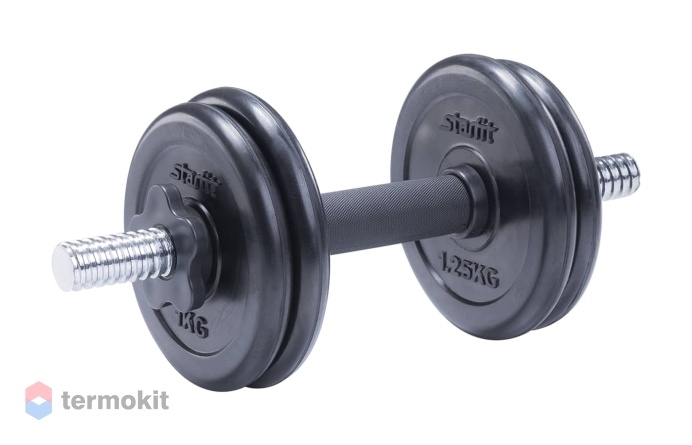 Гантель разборная обрезиненная Starfit DB-702 6 кг