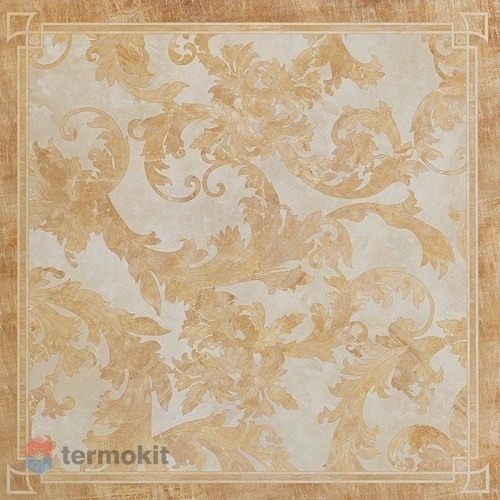 Керамогранит Versace Marble Oro 240072 Dec. Cass. Foglia декор 58,5x58,5