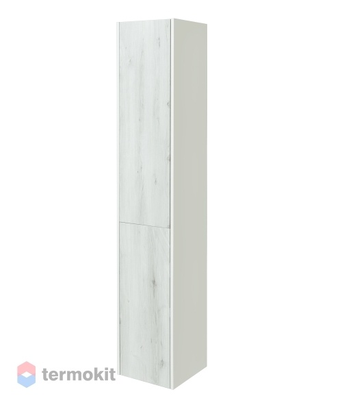 Шкаф-колонна Aquaton Сакура подвесной правая ольха наварра/белый глянец 1A219903SKW8R