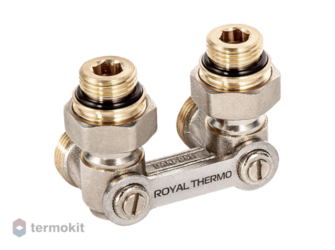 Royal Thermo Узел нижнего подключения угловой ROYAL THERMO 1/2"х3/4"EK