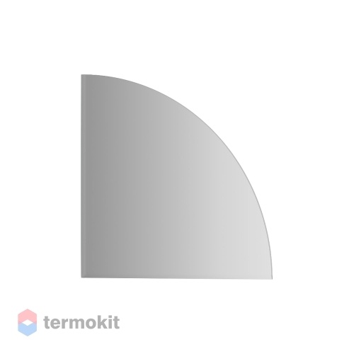 Зеркальная плитка с фацетом EVOFORM REFRACTIVE 25x25 Серебро BY 1437