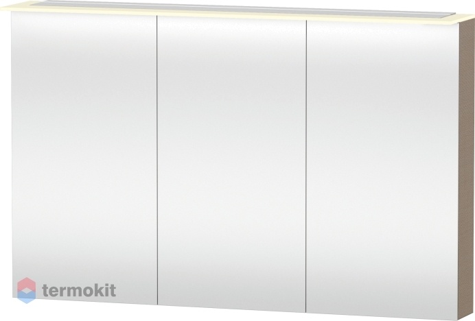 Зеркальный шкаф Duravit X-Large 120 с подсветкой Лен XL759607575