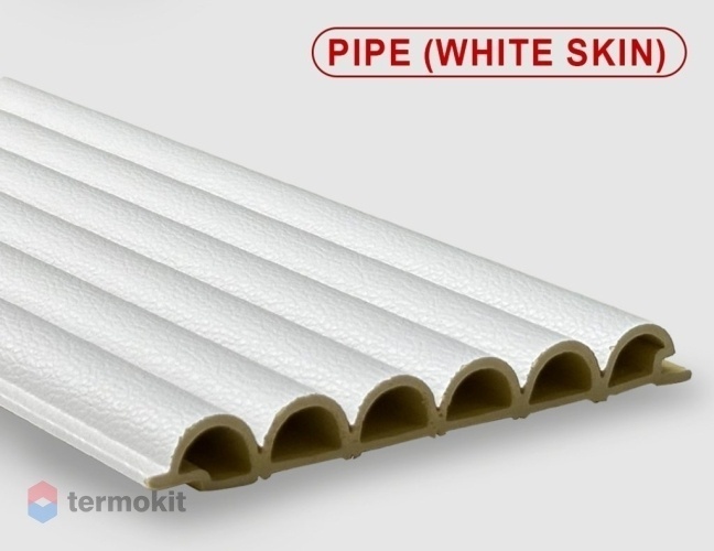 Стеновые панели Bonaparte Pipe white skin