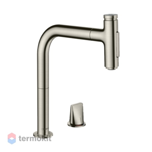 Смеситель для кухни Hansgrohe Metris Select M71 под сталь 73819800