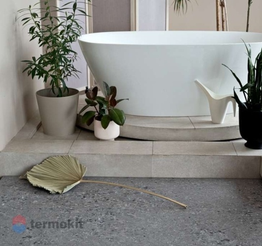 Кварцвиниловая плитка Vinilam Ceramo Stone 6 мм Терраццо 71613