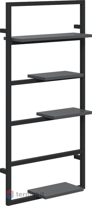 Полка STWORKI Гриндстед 50 антрацит П23247