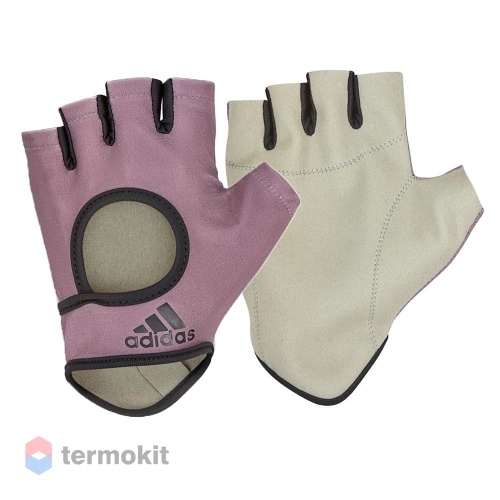 Перчатки для фитнеса Adidas фиолетовый, разм.S ADGB-12653