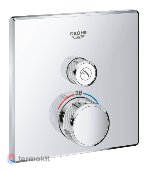 Встраиваемый смеситель для душа GROHE SmartControl хром 29123000