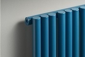 Стальные трубчатые радиаторы Empatiko Takt S1 500 с боковым подключением цвет Evening Blue
