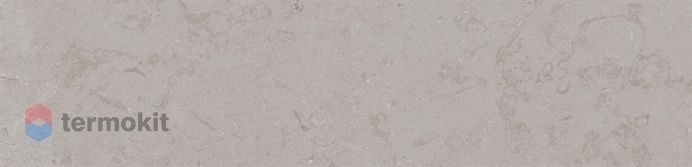 Керамогранит Kerama Marazzi Про Лаймстоун DD205200R/2 Подступенок серый натуральный обрезной 14,5х60
