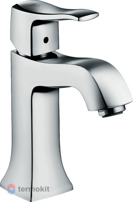 Смеситель для раковины Hansgrohe Metris Classic 100 без сливного гарнитура 31077000