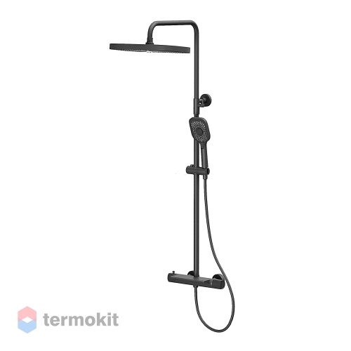 Душевая система Kohr THERMOSTATIC SUN с термостатом черный 1WN180300DB-0000A