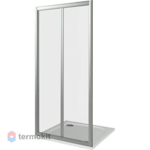 Душевая дверь Good Door INFINITY 800х1850 хром (матовое стекло) ИН00046