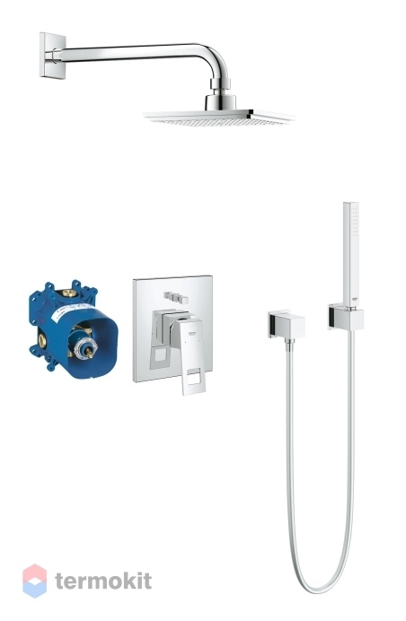 Душевой комплект скрытого монтажа Grohe Eurocube 23409000