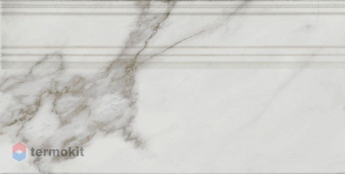Керамическая плитка Kerama Marazzi Монте Тиберио FME030R Плинтус бежевый светлый глянцевый обрезной 20x40x1,6