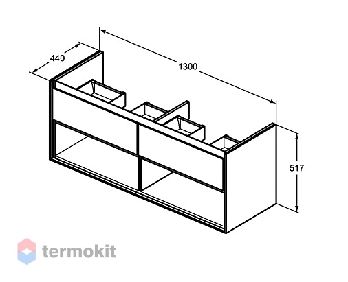 Ideal standard connect тумба