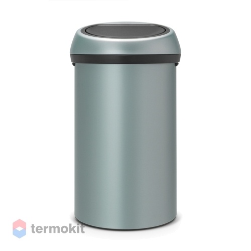 Мусорный бак Brabantia Touch Bin 60 л Мятный металлик 402449