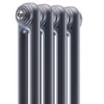 Стальные трубчатые радиаторы с нижним подключением Rifar TUBOG TUB 2180 цвет Титан