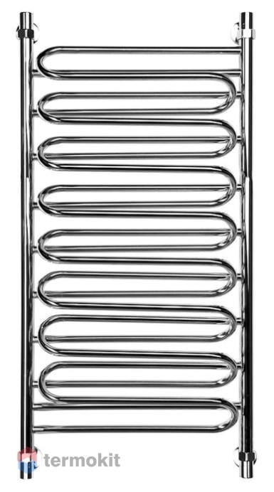 Водяной полотенцесушитель Ника CURVE 1200х430 хром арт. ЛZ Г 120/40