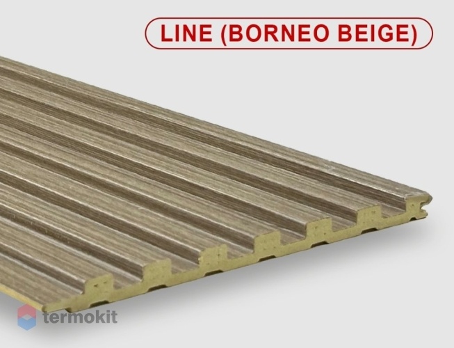 Стеновые панели Bonaparte Line borneo beige