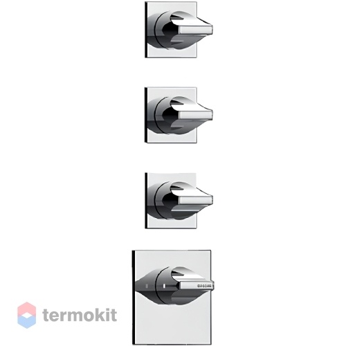 Встраиваемый смеситель для ванны Bossini Apice с термостатом хром Z035205.030
