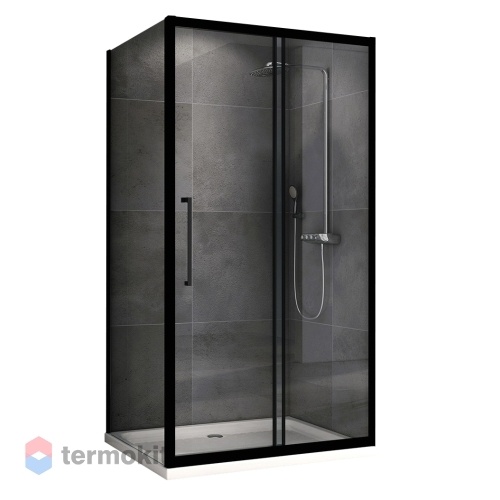 Душевой уголок ABBER Schwarzer Diamant 1950x1400x1000 черный AG30140BH-S100B