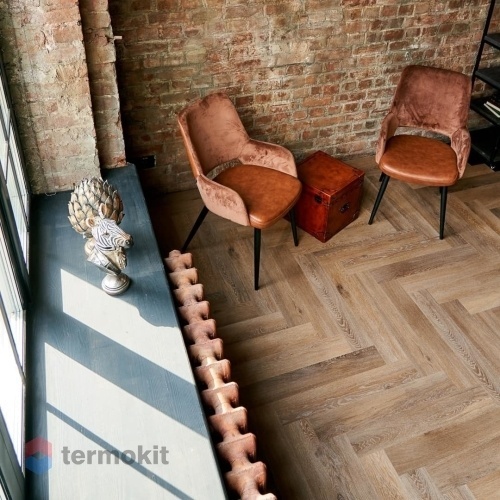 Кварцвиниловая плитка Vinilam Parquet Herringbone Glue Паркет Венецианский GD11199