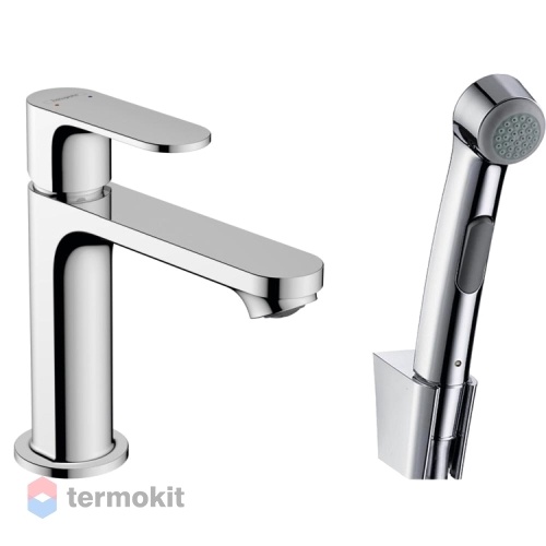 Смеситель для раковины Hansgrohe Rebris S с гигиеническим душем 72215000