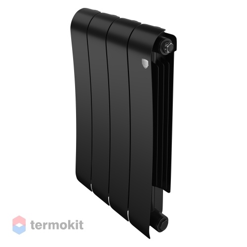 Радиатор Royal Thermo Infinity Noir Sable 500 x04 \ 04 секции \ биметаллический с боковым подключением