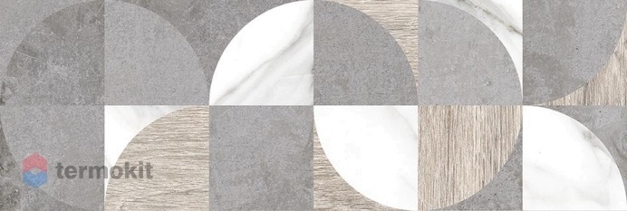 Керамическая плитка Laparet Arctic настенная серый мозаика 17-00-06-2486 20х60