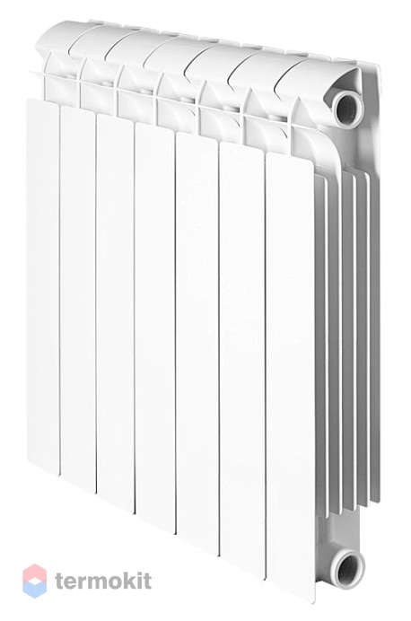 Секционный алюминиевый радиатор Global VOX-R 350 \ 12 cекций \ с боковым подключением