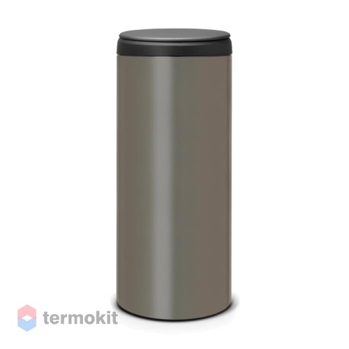 Мусорный бак Brabantia Flip Bin 30 л платиновый 130144