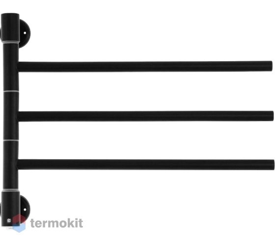 Электрический полотенцесушитель Energy I-chrome G3 440x550 черный матовый