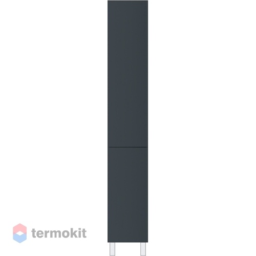 Шкаф-колонна AM.PM Gem 30 подвесной графит правый M90CSR0306GM